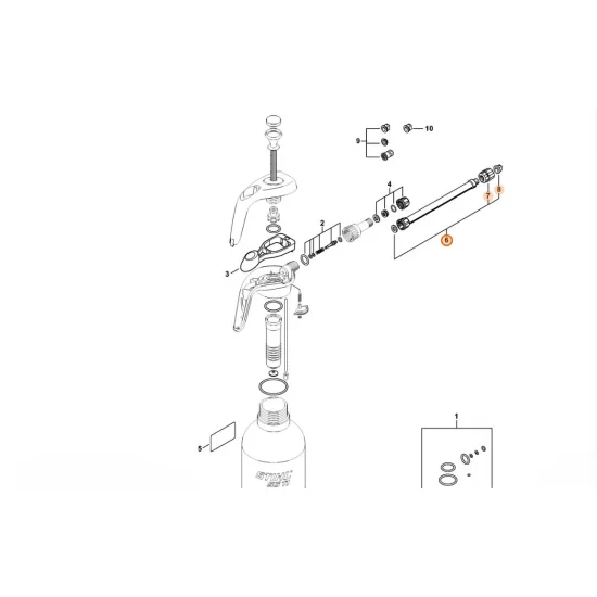 STIHL  Rura przedłużeniowa 4255 500 0301